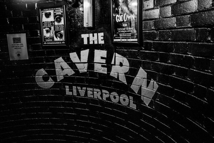 Photo of the entrance to the Cavern Club in Liverpool