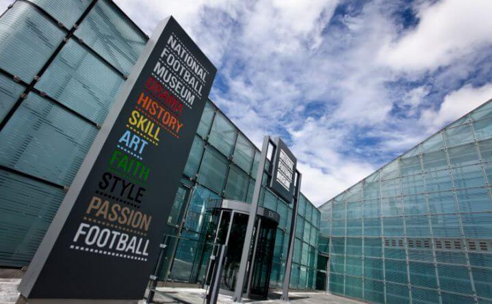 Photo of entrance to National Football Museum